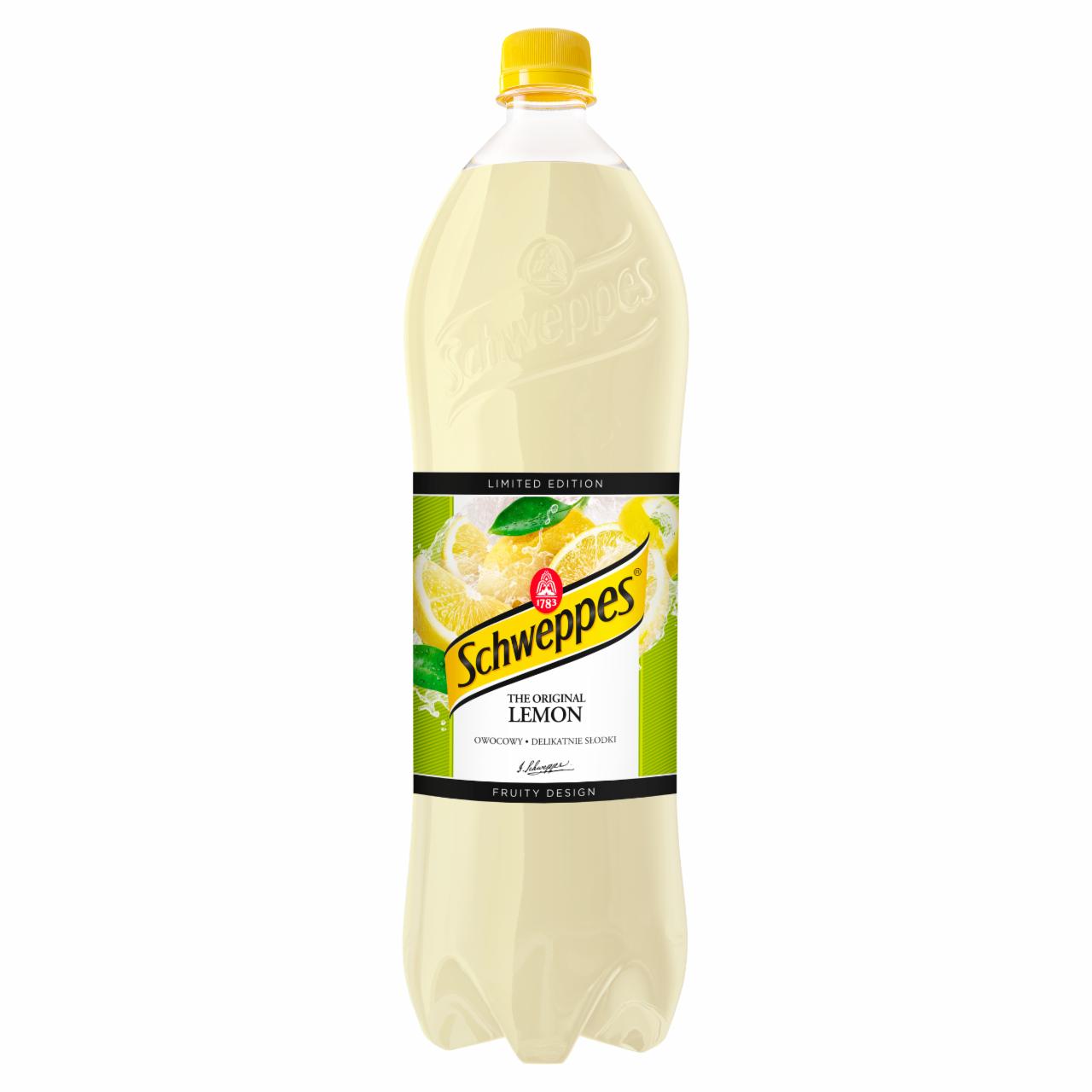 Zdjęcia - Schweppes Lemon Napój gazowany 1,7 l