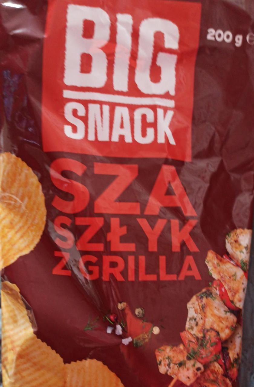 Zdjęcia - Chipsy szaszłyk z grilla Big Snack