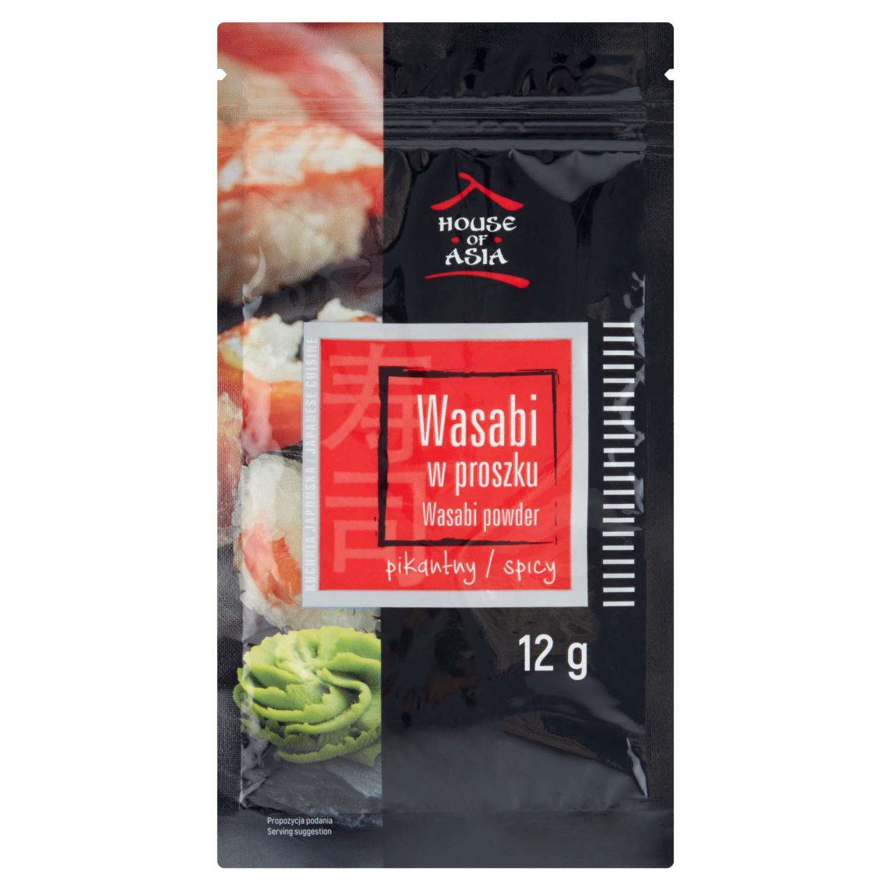 Zdjęcia - House of Asia Wasabi w proszku 12 g