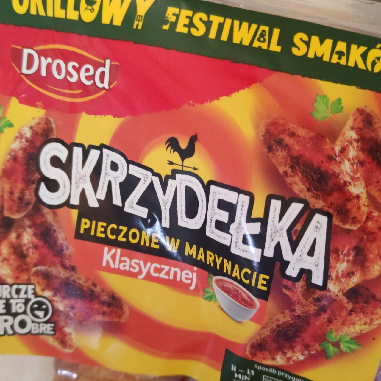 Zdjęcia - Skrzydełka pieczone w marynacie klasycznej Drosed