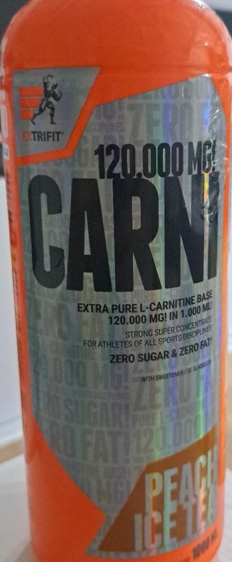 Zdjęcia - Carni 120.000 mg! peach ice tea Extrifit