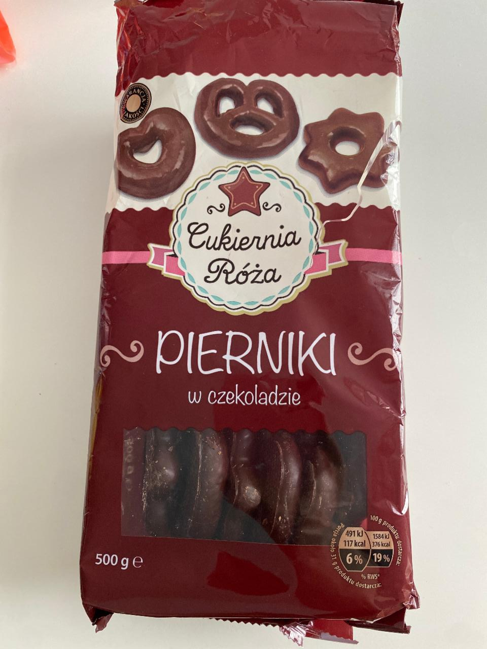 Zdjęcia - Pierniki w czekoladzie Cukiernia Róża 500 g