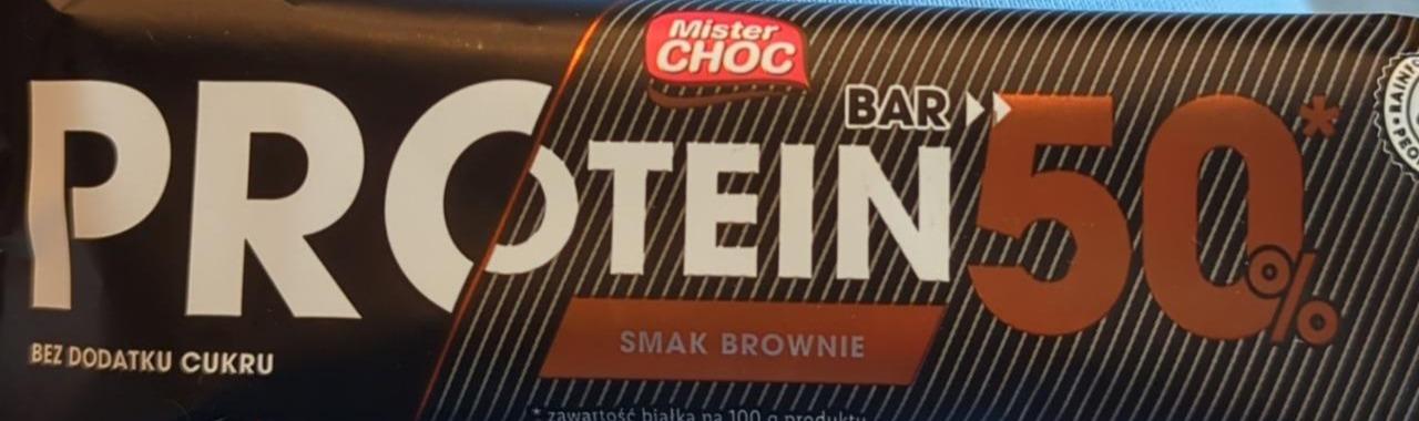 Zdjęcia - Protein bar smak brownie Mister Choc