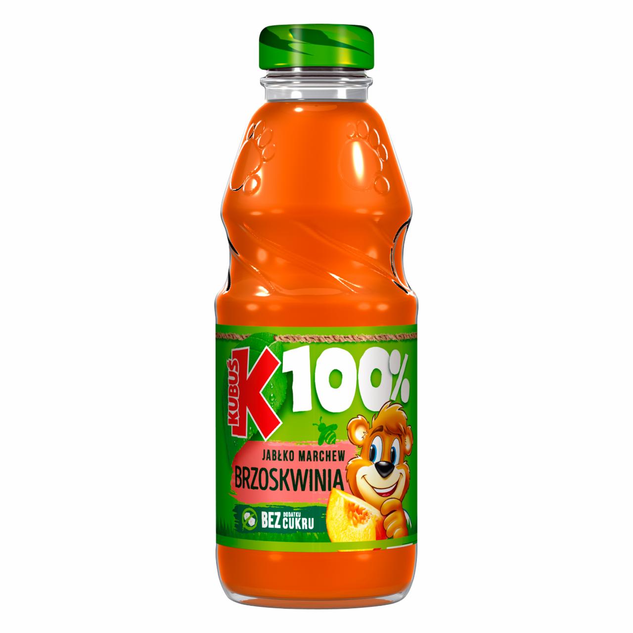 Zdjęcia - Kubuś 100% Sok jabłko marchew brzoskwinia 300 ml