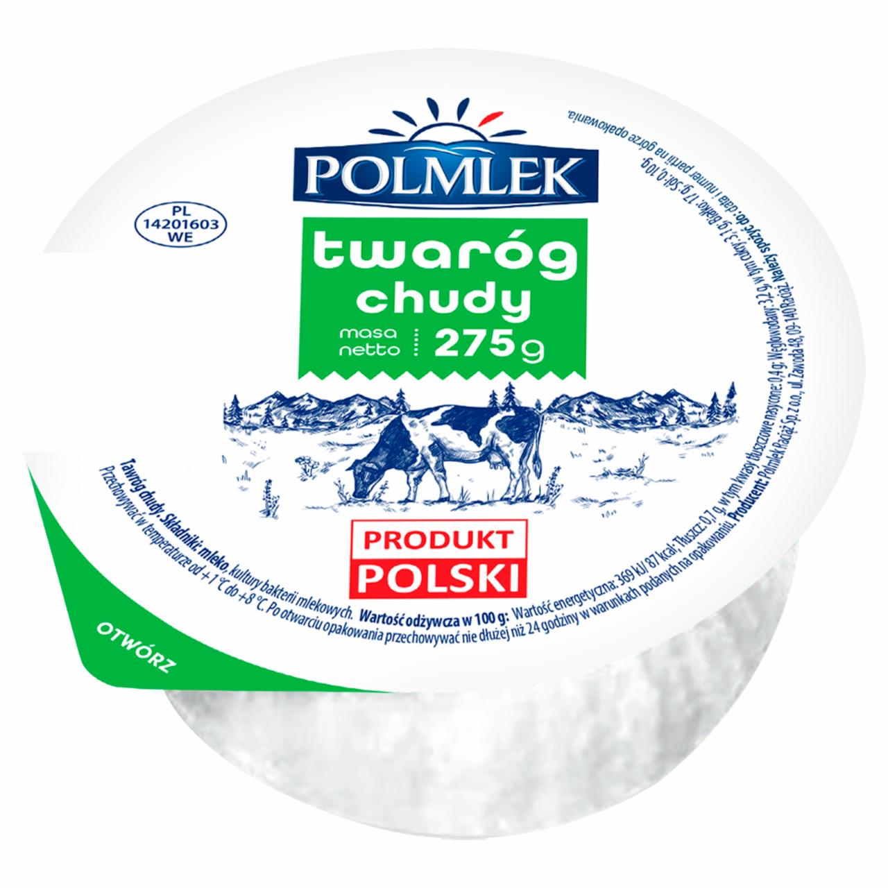 Zdjęcia - Polmlek Twaróg chudy 275 g