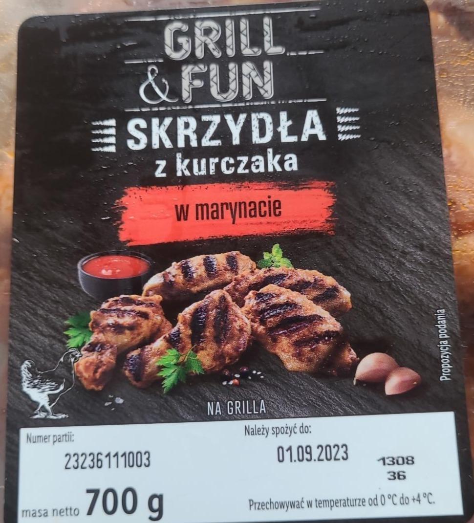 Zdjęcia - Skrzydła z kurczaka w marynacie Grill&Fun