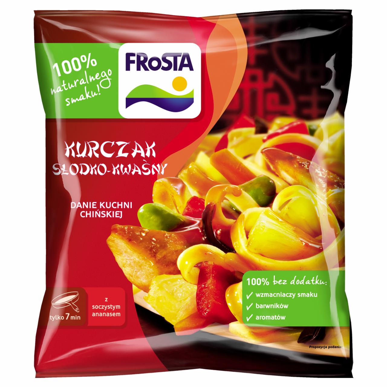 Zdjęcia - FRoSTA Kurczak słodko-kwaśny Danie kuchni chińskiej 600 g