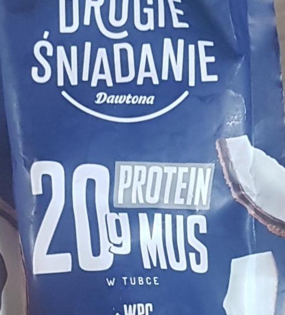 Zdjęcia - Drugie śniadanie protein mus wpc kokos Dawtona