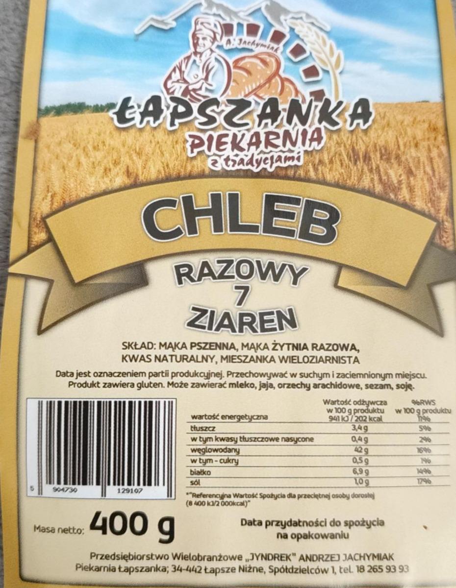 Zdjęcia - Chleb razowy 7 ziaren Łapszanka