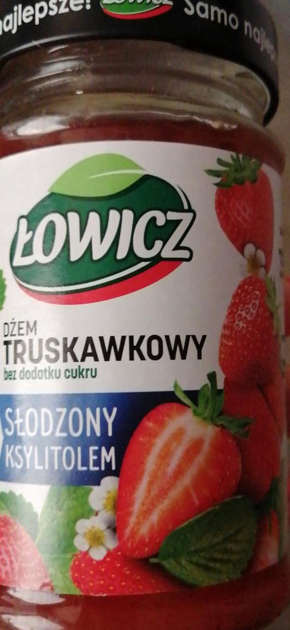 Zdjęcia - Dżem Truskawkowy bez dodatku cukru słodzony ksylitolem Łowicz