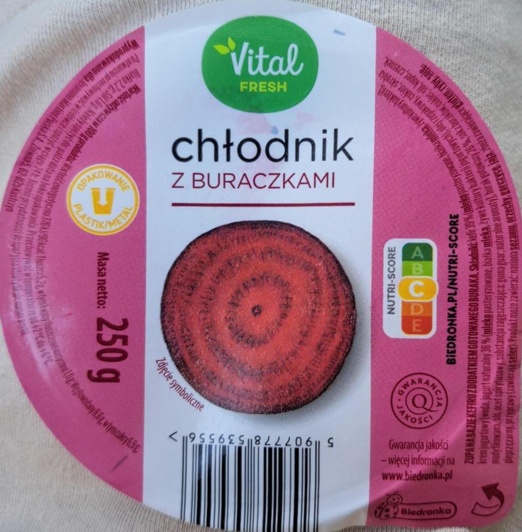 Zdjęcia - Chłodnik z buraczkami Vital fresh