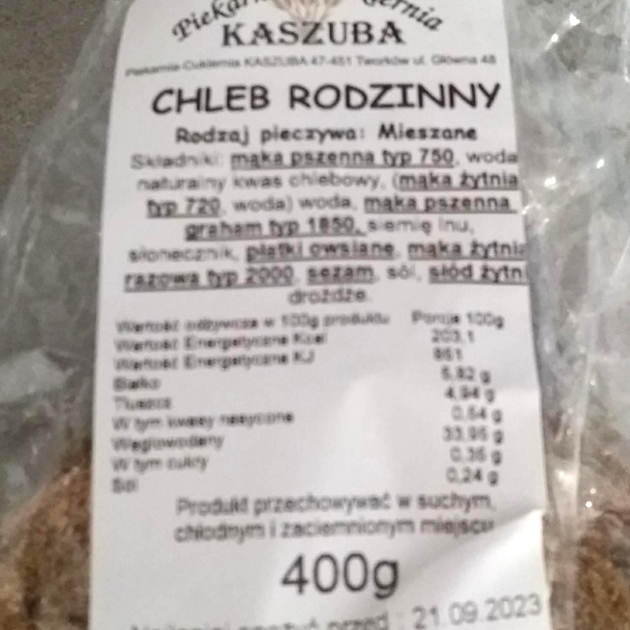 Zdjęcia - Chleb rodzinny Piekarnia Cukiernia Kaszuba