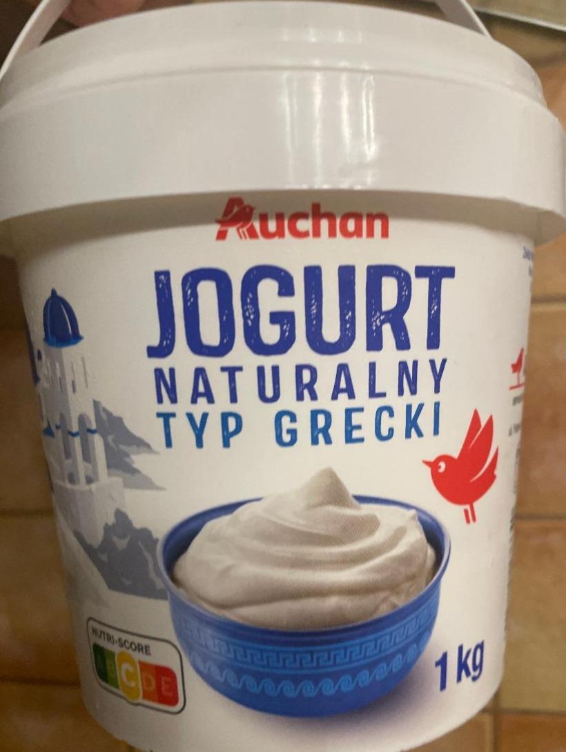 Zdjęcia - Jogurt naturalny typ grecki Auchan