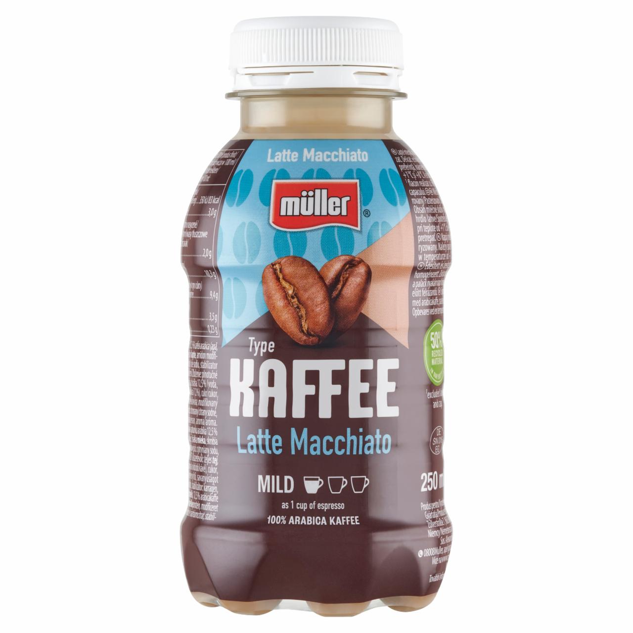 Zdjęcia - Müller Late Macchiato Napój mleczny 250 ml