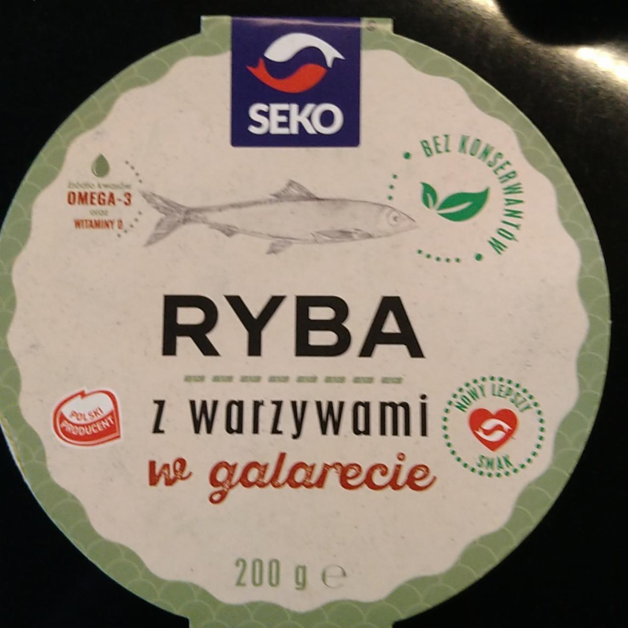 Zdjęcia - Ryba z warzywami w galarecie Seko