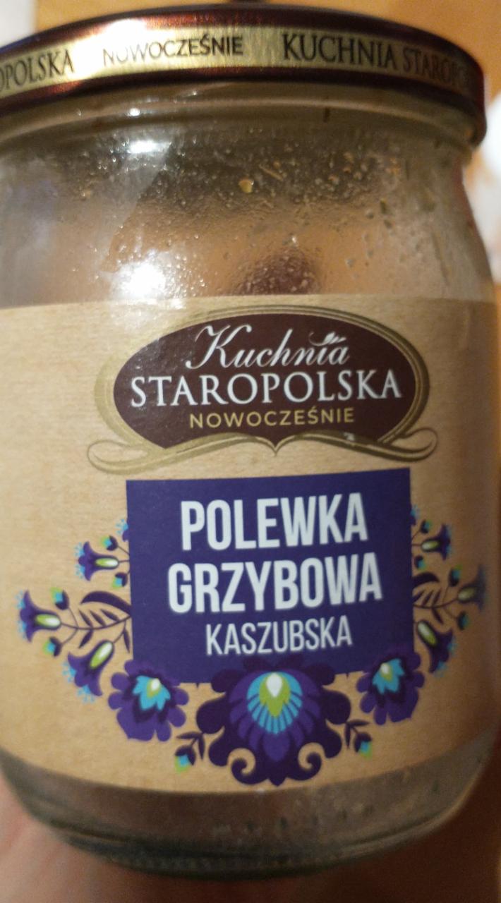 Zdjęcia - Polewka grzybowa kaszubska Kuchnia staropolska