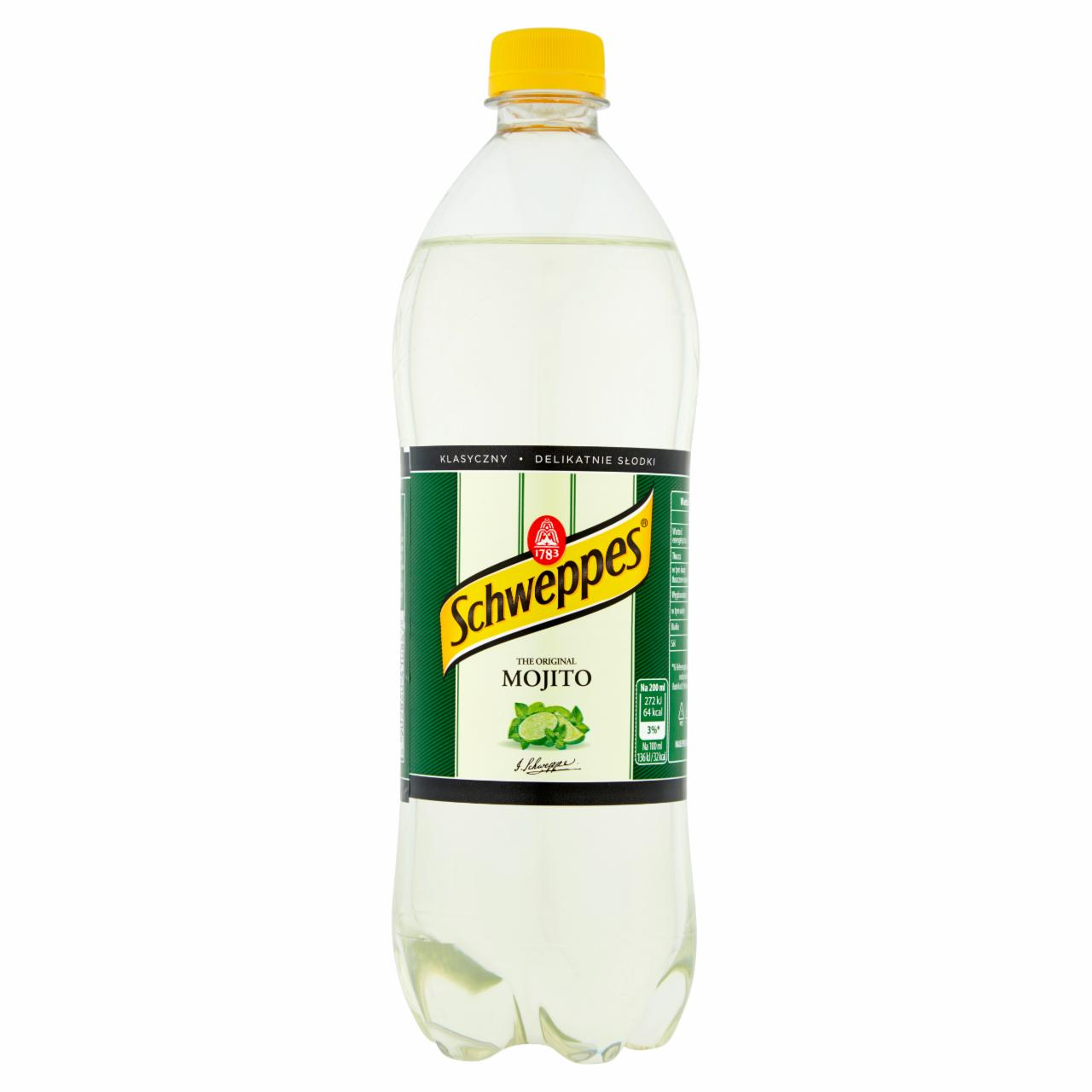 Zdjęcia - Schweppes Mojito Bezalkoholowy napój gazowany 0,85 l