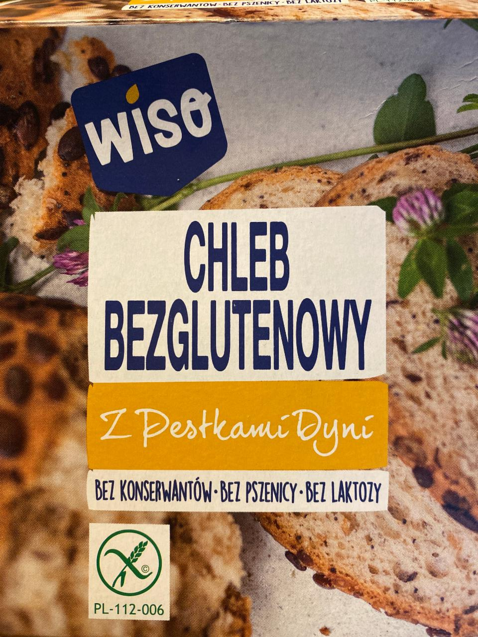 Zdjęcia - Chleb bezglutenowy z pestkami dyni Wiso