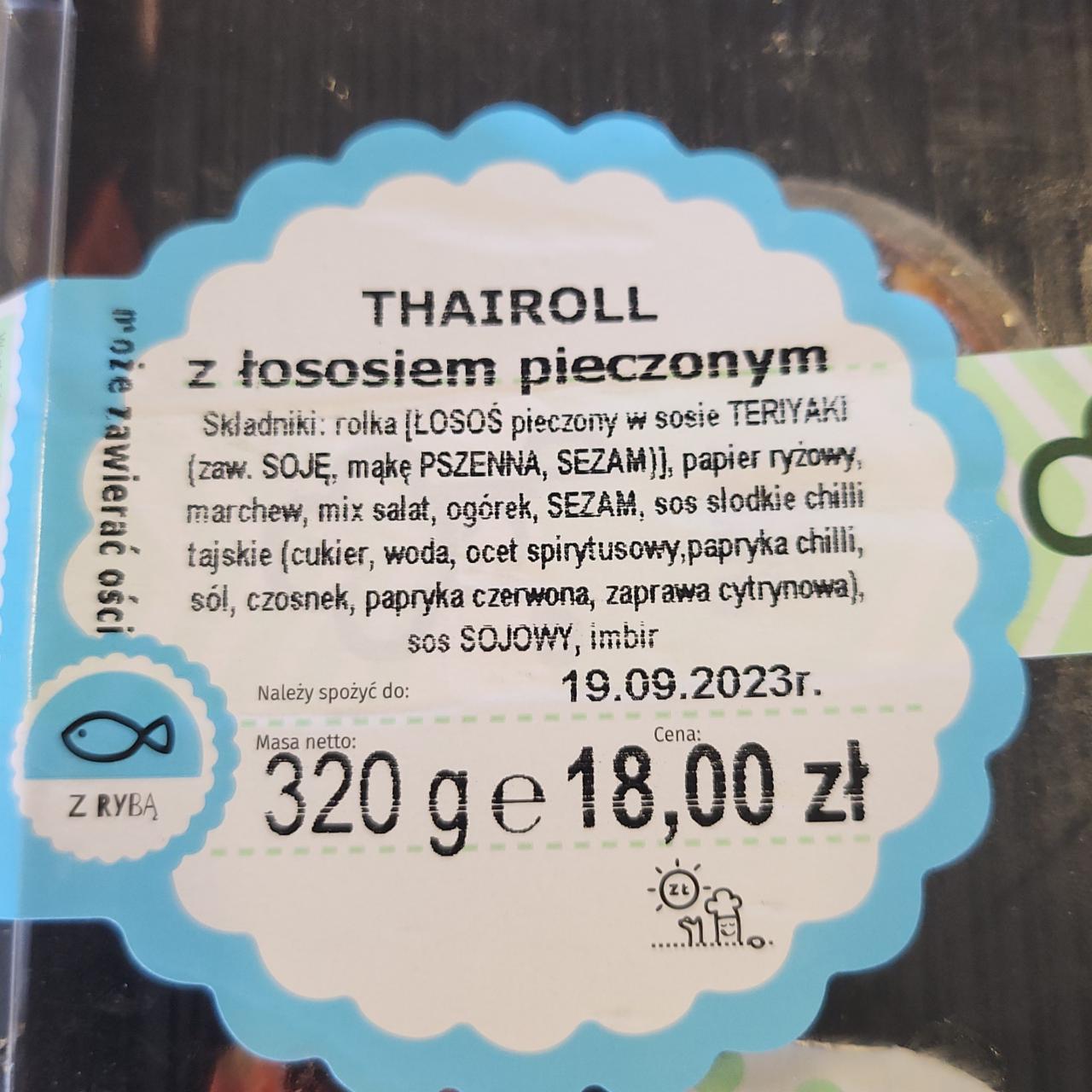 Zdjęcia - Thairoll z łososiem Ślimak