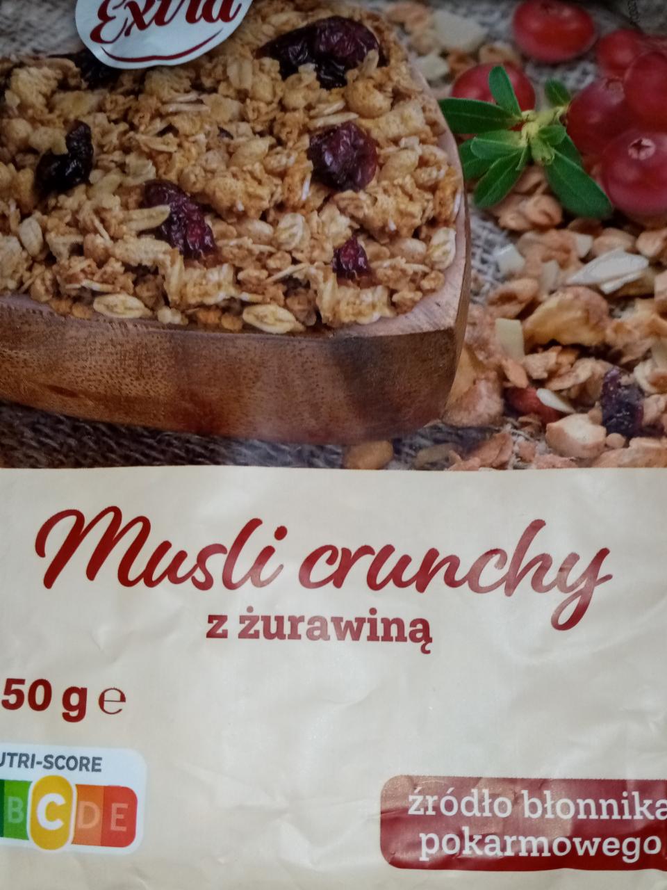 Zdjęcia - Musli crunchy z żurawiną extra