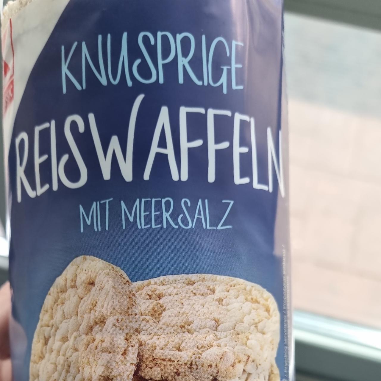 Zdjęcia - Kaufland Knusprige Reis-waffeln