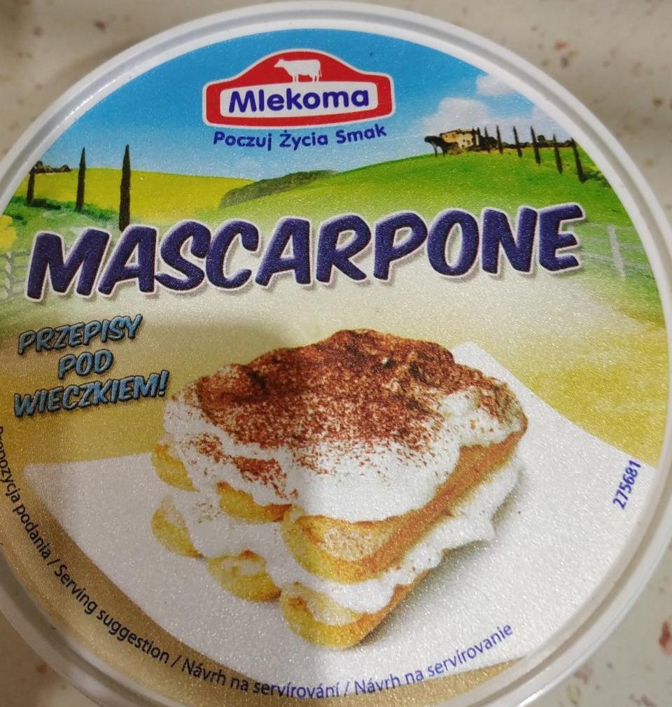 Zdjęcia - Ser mascarpone Mlekoma