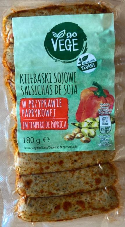 Zdjęcia - Kiełbaski sojowe w przyprawie paprykowej Go Vege