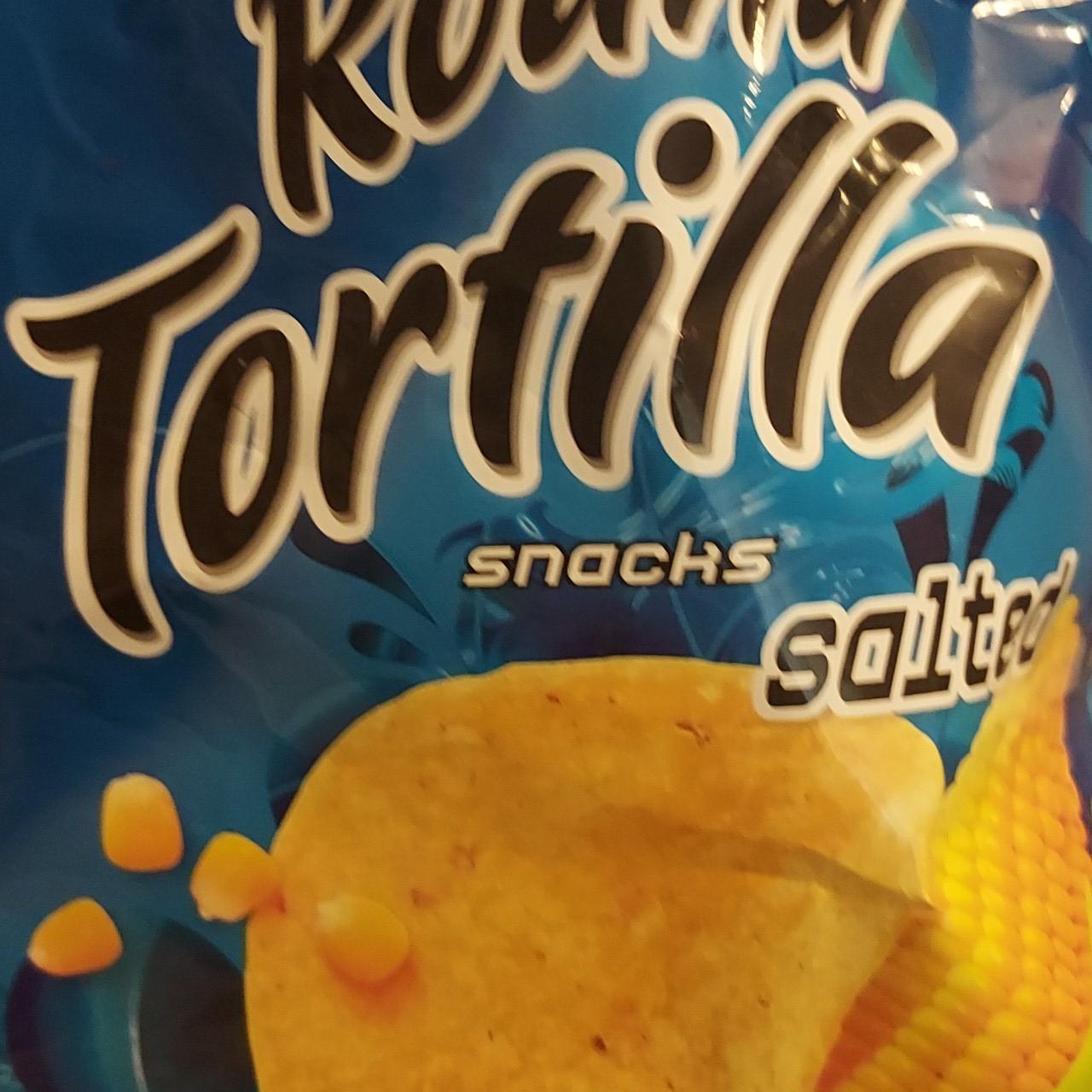 Zdjęcia - Round Tortilla salted Lidl