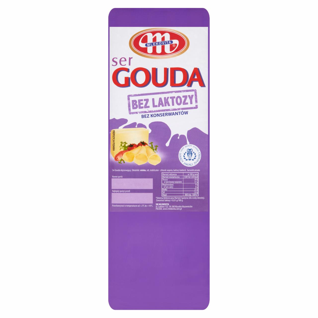 Zdjęcia - Mlekovita Ser Gouda bez laktozy