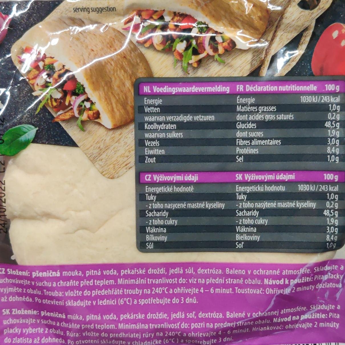 Zdjęcia - Pita placky k dopečení Pita Bakkerij