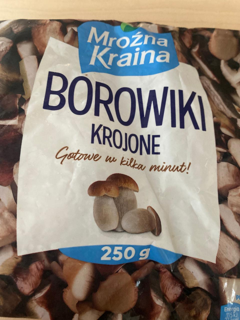 Zdjęcia - Borowniki Krojone Mrożna kraina