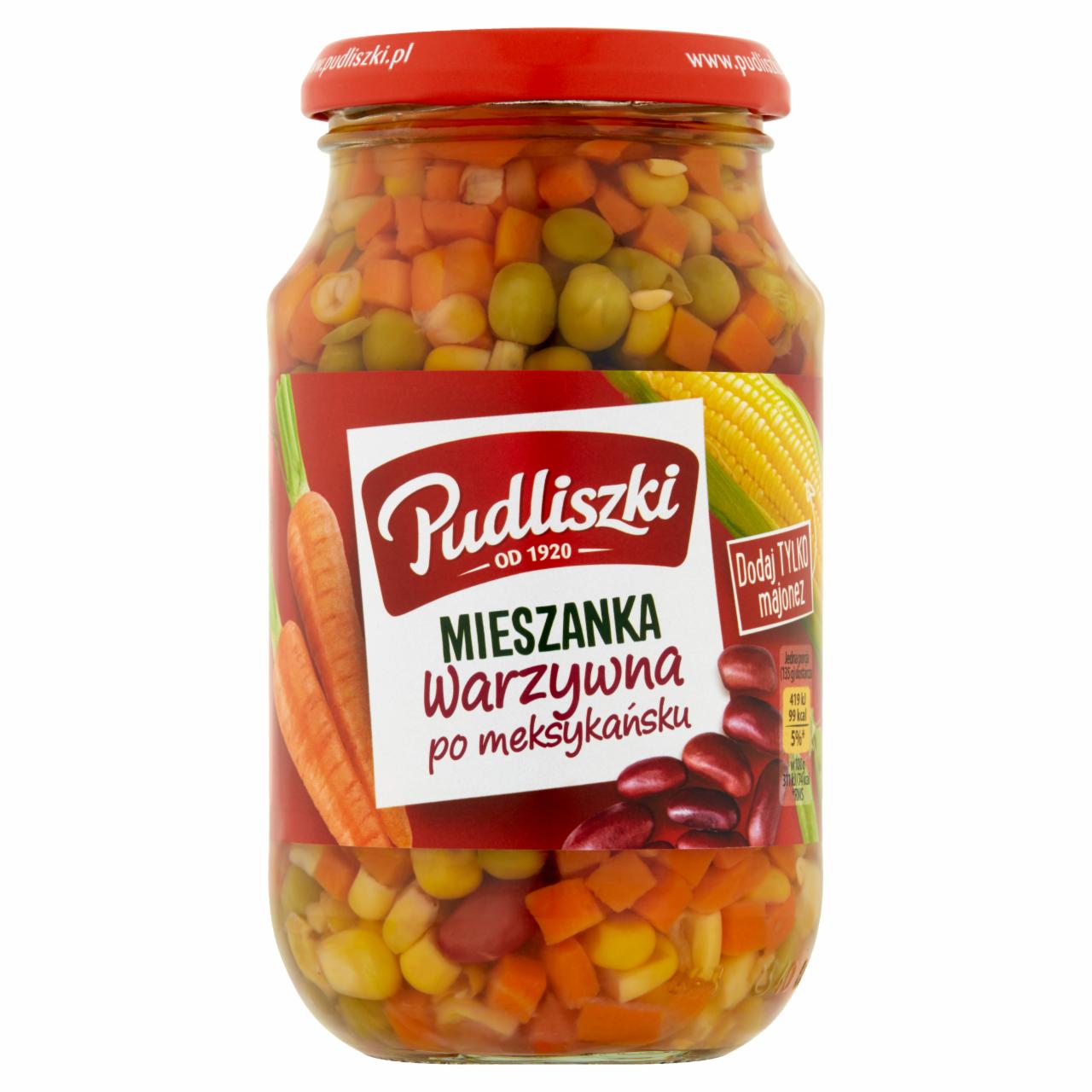 Zdjęcia - Mieszanka warzywna po meksykańsku Pudliszki