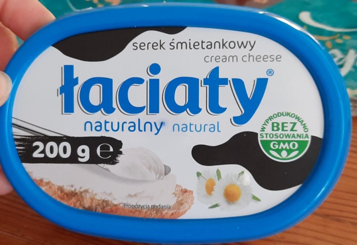 Zdjęcia - Serek smietankowy naturalny Łaciaty