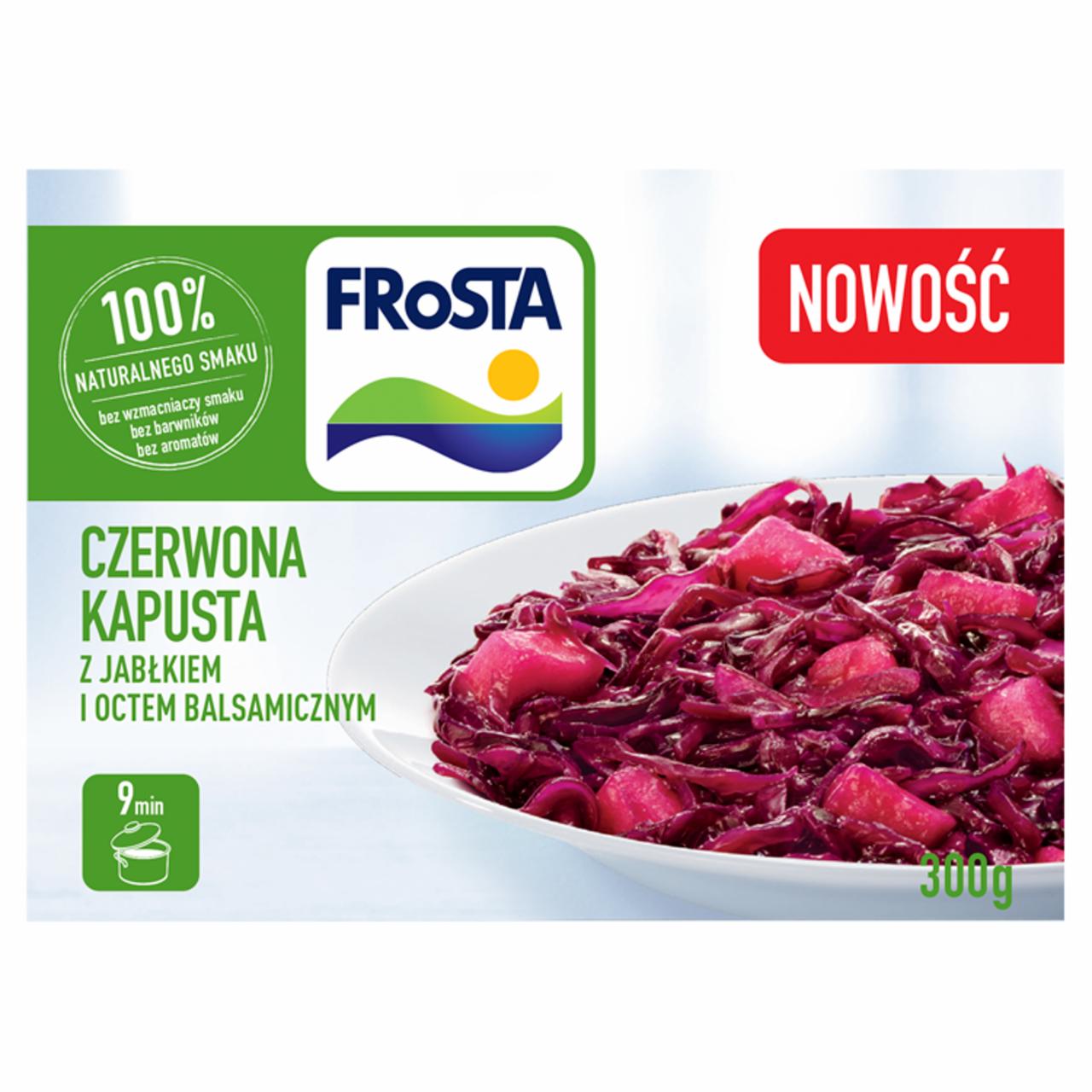 Zdjęcia - FRoSTA Czerwona kapusta z jabłkiem i octem balsamicznym 300 g