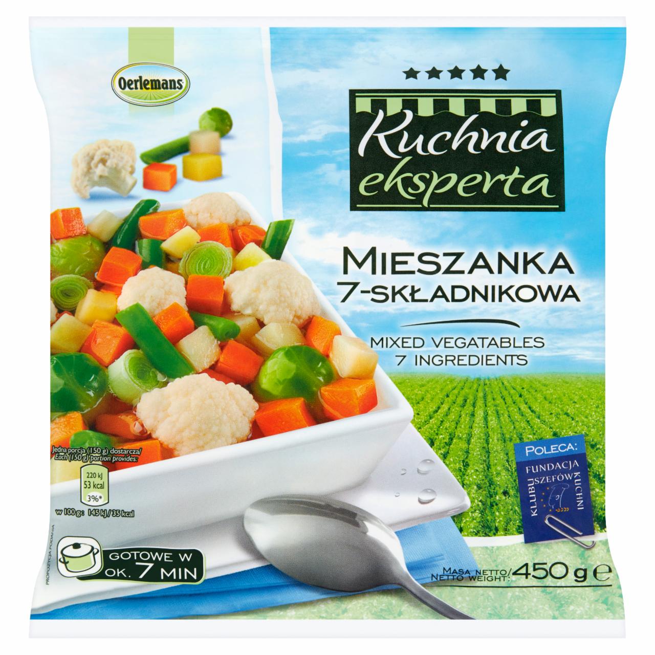 Zdjęcia - Oerlemans Kuchnia eksperta Mieszanka 7-składnikowa 450 g