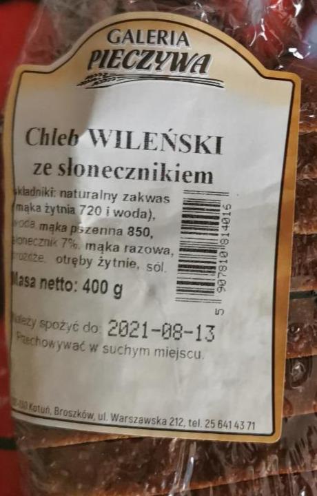 Zdjęcia - Chleb Wileński ze słonecznikiem Galeria pieczywa