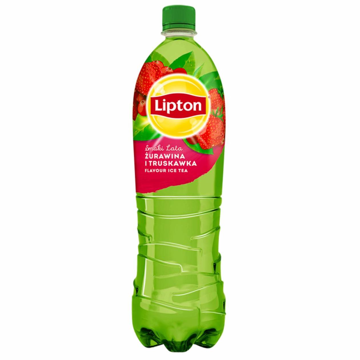 Zdjęcia - Lipton Ice Tea Smaki Lata Napój niegazowany żurawina i truskawka 1,5 l