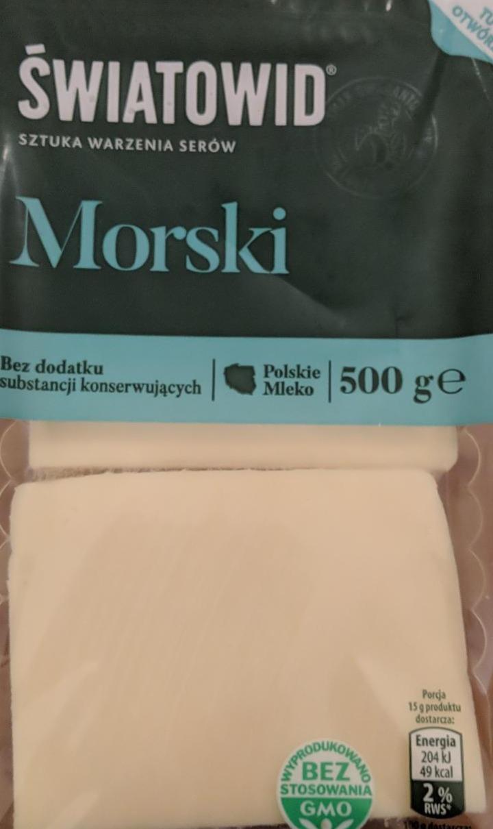 Zdjęcia - Ser Morski w plastrach Światowid