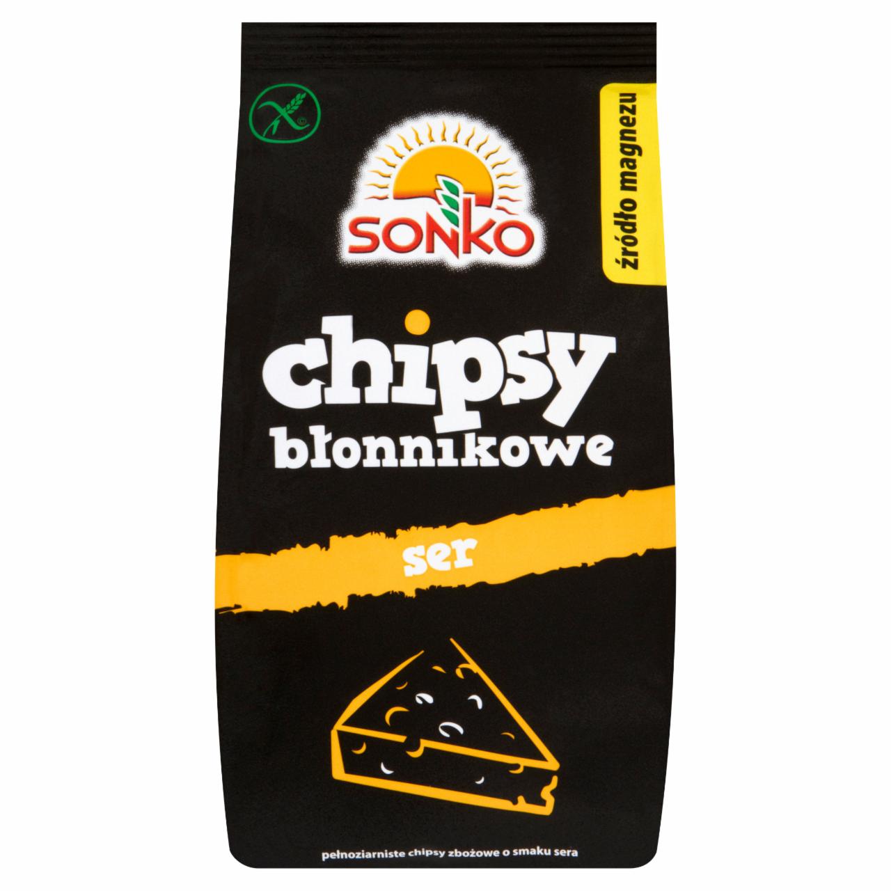 Zdjęcia - Sonko Chipsy błonnikowe ser 35 g