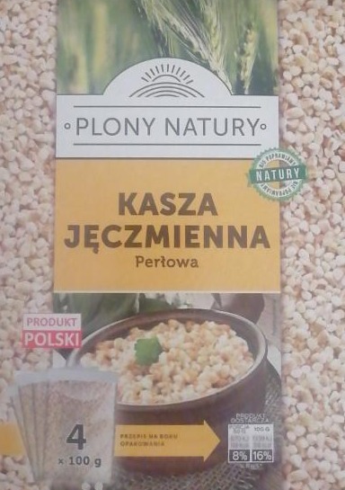 Zdjęcia - Kasza jęczmienna Plony Natury