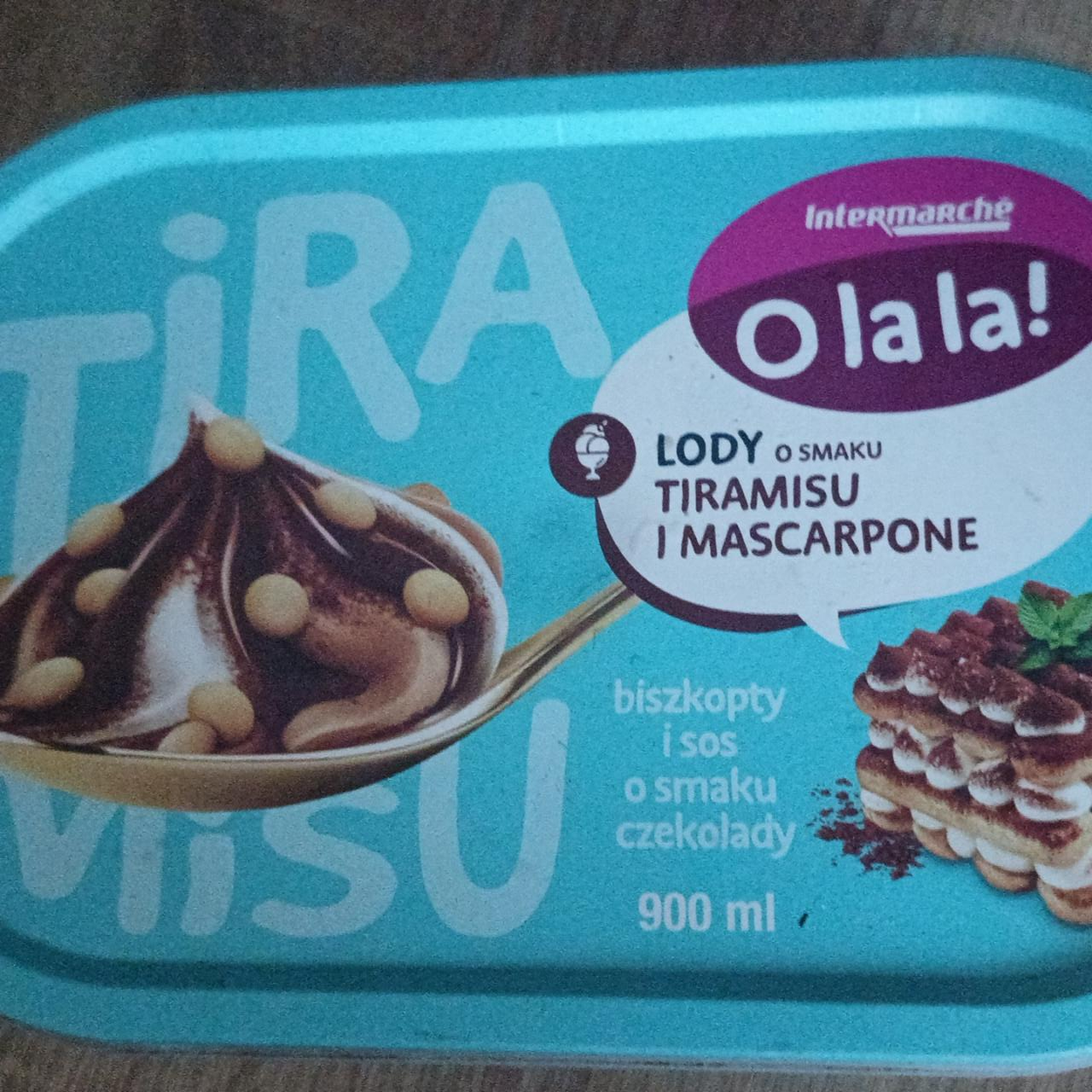 Zdjęcia - Lody o smaku tiramisu i mascarpone o La La Intermarche