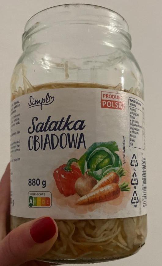 Zdjęcia - Sałatka obiadowa Simpl