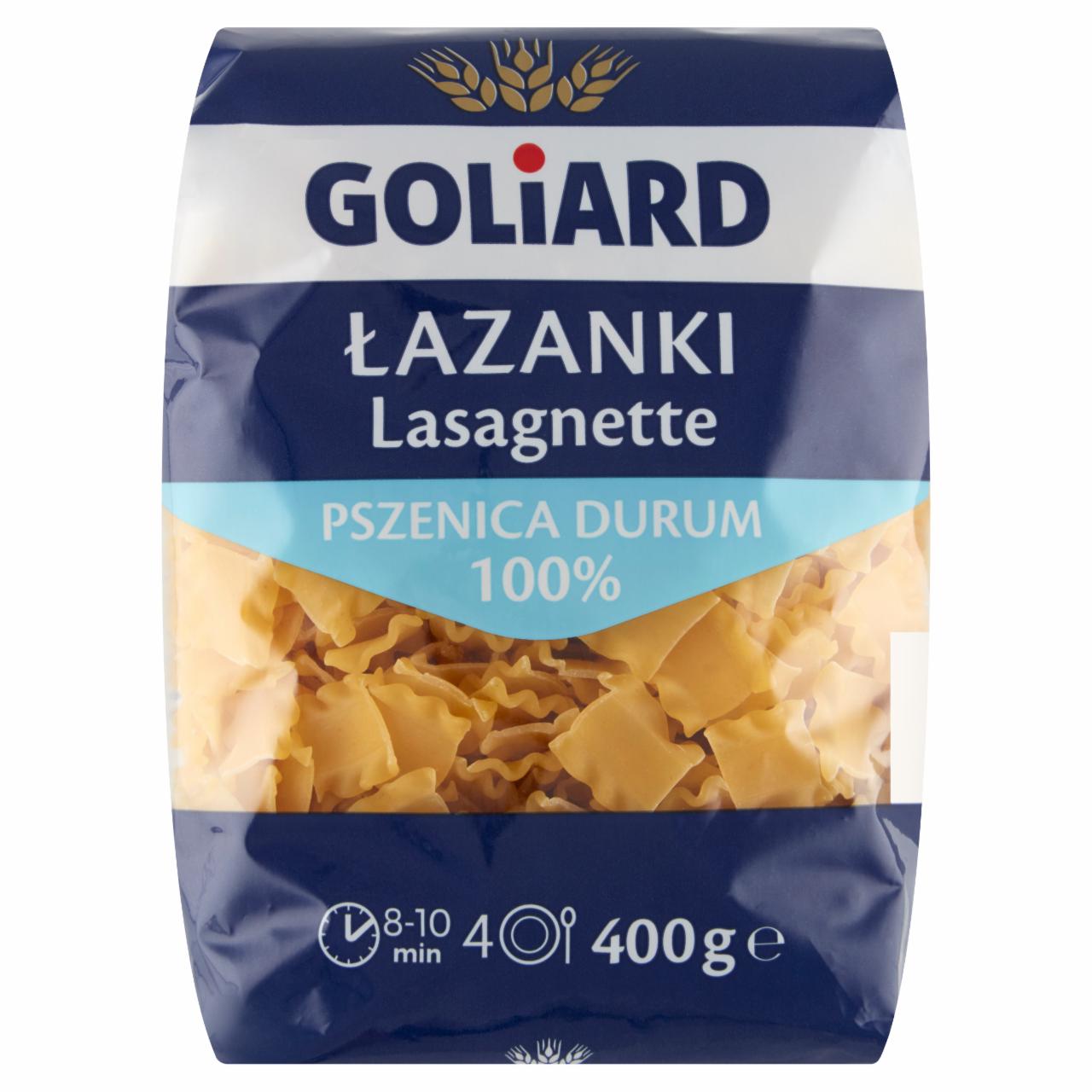 Zdjęcia - Goliard Makaron łazanki 400 g