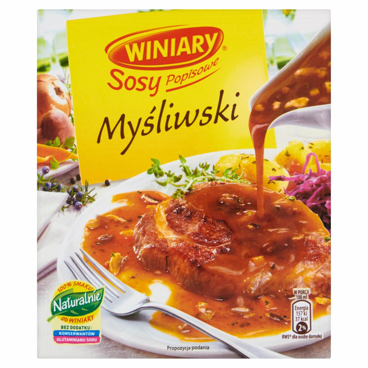 Zdjęcia - Winiary Sosy Popisowe Sos myśliwski 30 g