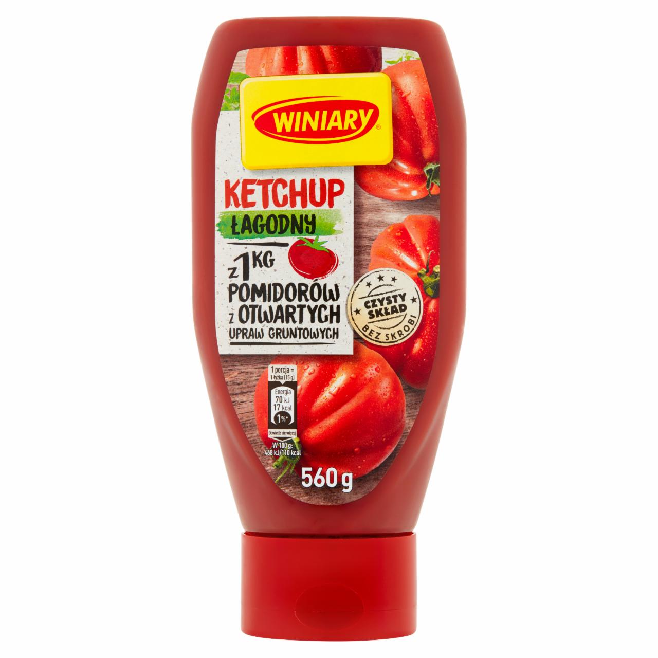 Zdjęcia - Winiary Ketchup łagodny 560 g