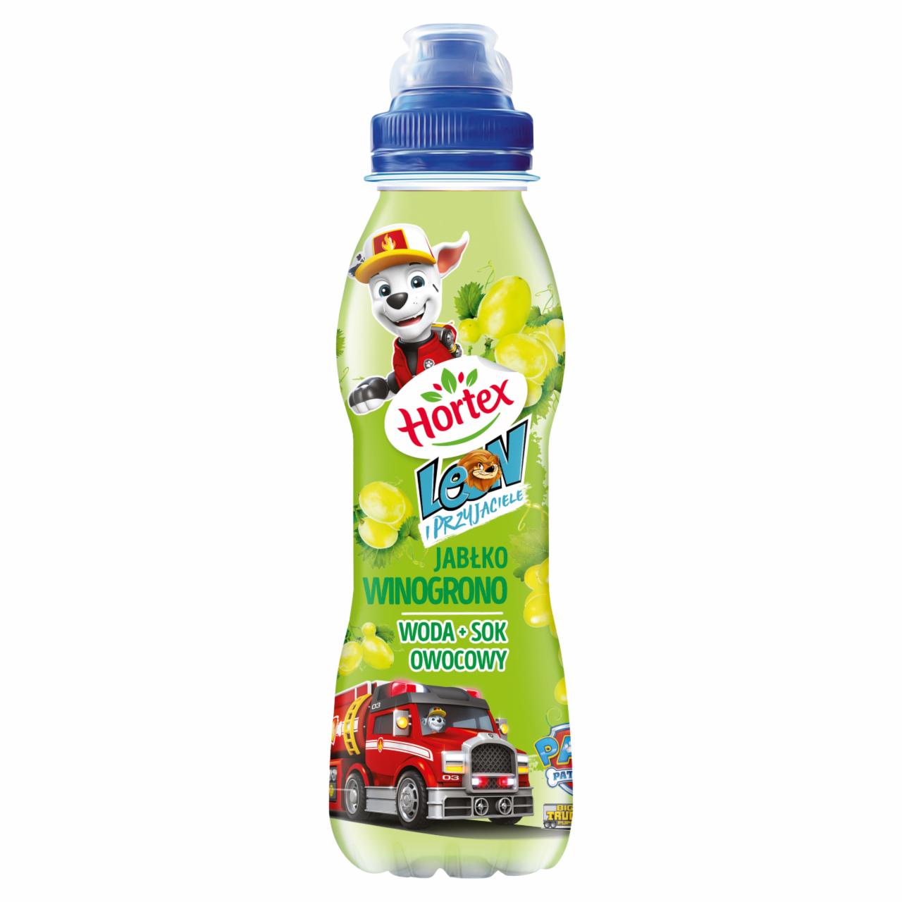 Zdjęcia - Hortex Leon i Przyjaciele Napój owocowy jabłko-winogrono 400 ml