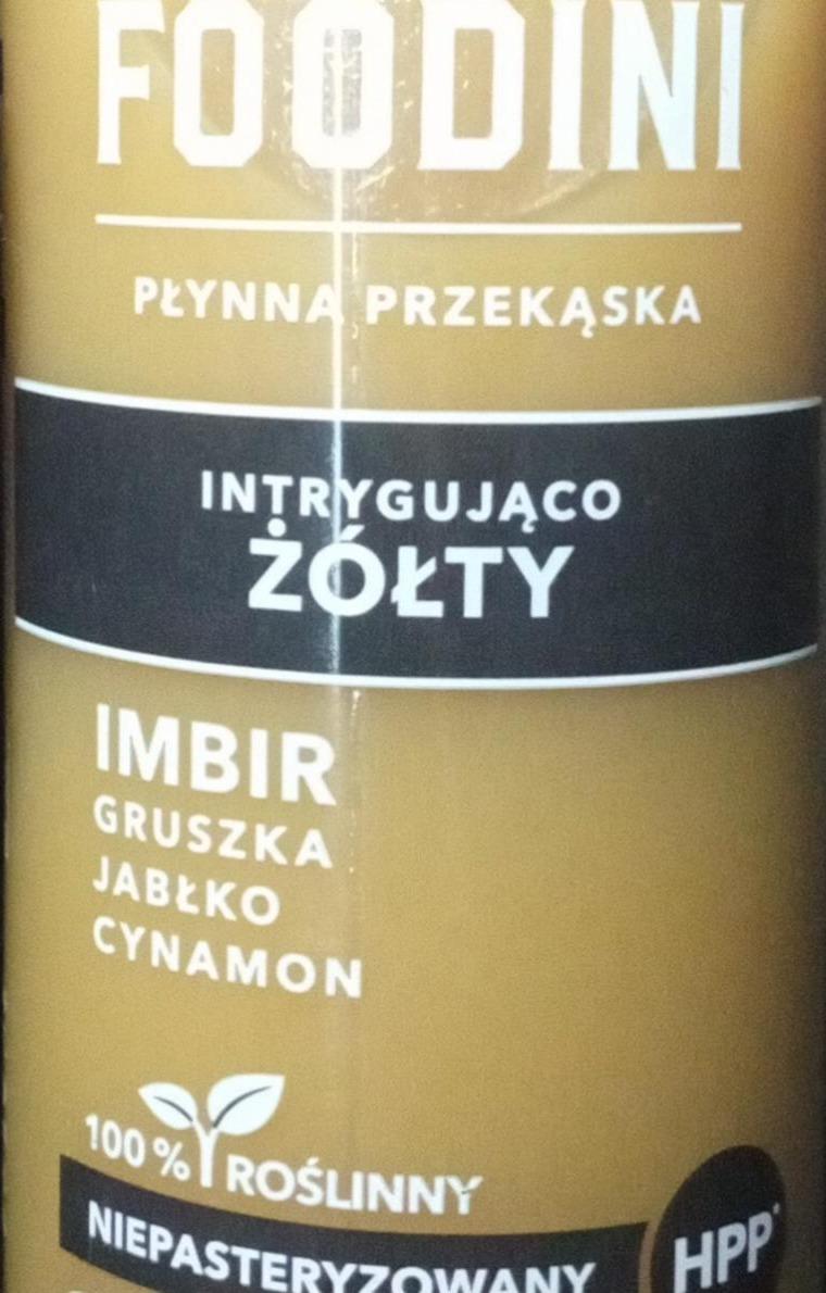 Zdjęcia - Płynna Przekąska imbir, gruszka, jabłko, cynamon Foodini