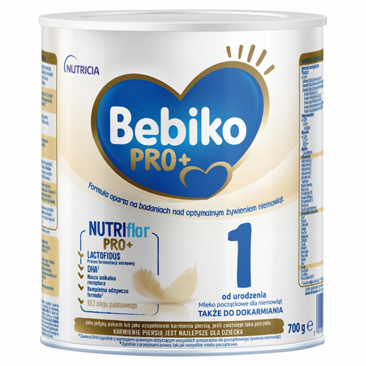 Zdjęcia - Bebiko Pro+ 1 Mleko początkowe dla niemowląt od urodzenia 700 g