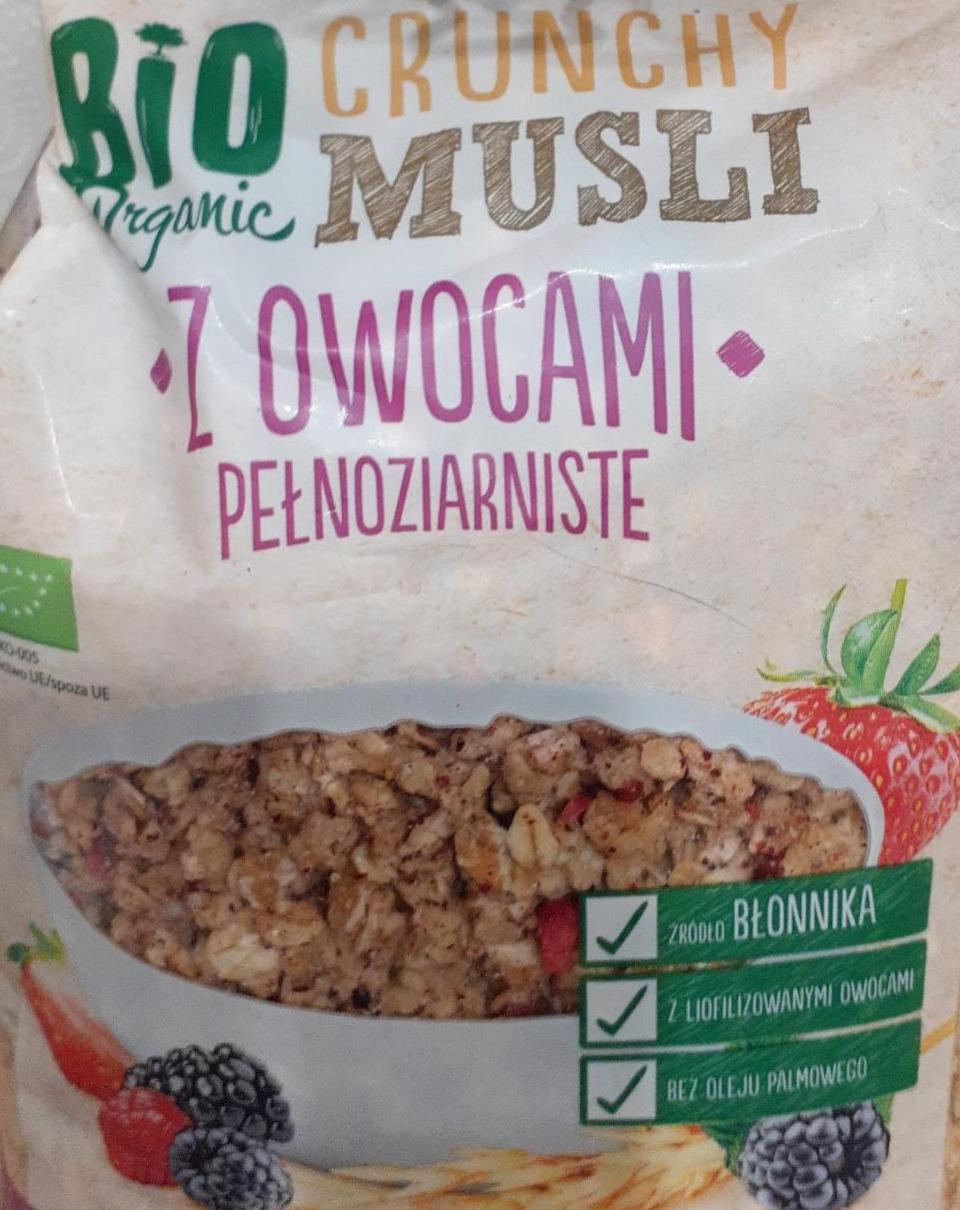 Zdjęcia - Crunchy musli z owocami pełnoziarniste Crownfield