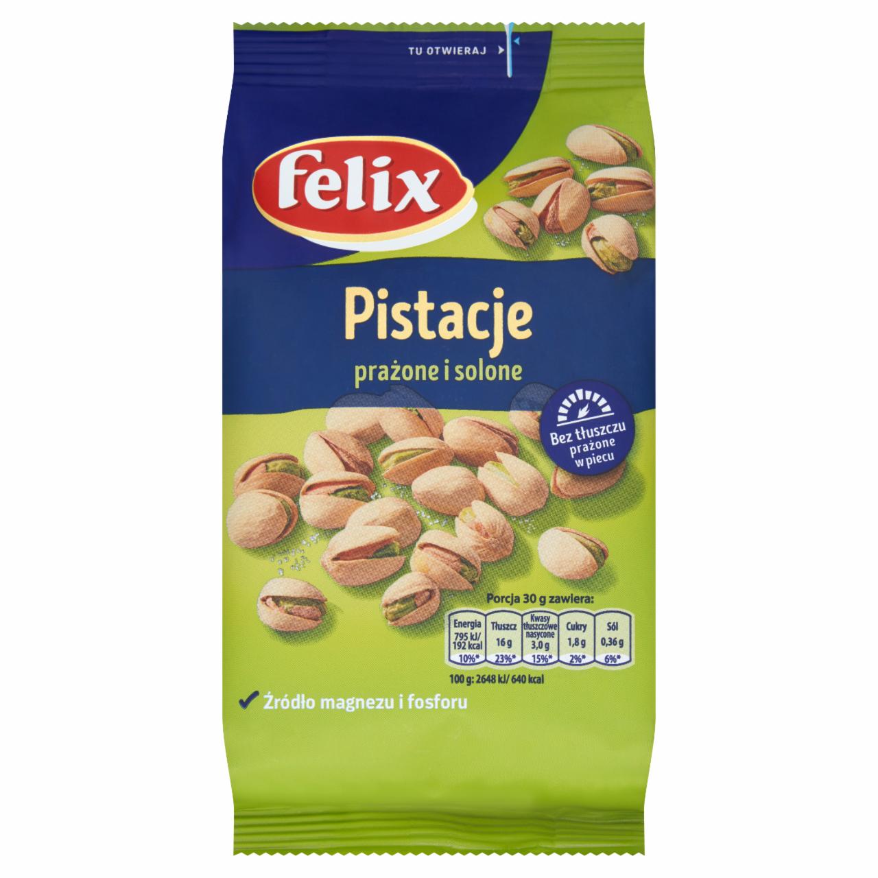 Zdjęcia - Felix Pistacje prażone i solone 240 g